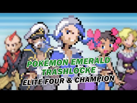 VS Elite Four and Champion in Pokemon Emerald Trashlocke