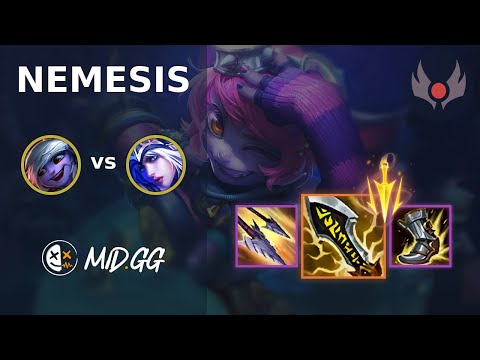 MID.GG: [ Nemesis ] Tristana BOT vs Ashe | EUW GRANDMASTER | LOL Season 2025