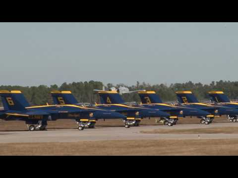 2011 Blue Angels Homecoming Airshow - A-10 Thunderbolt II Demonstration & USAF Heritage Flight