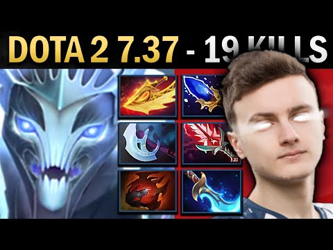 Spectre Gameplay Miracle with 19 Kills and Radiance - Dota 2 7.37