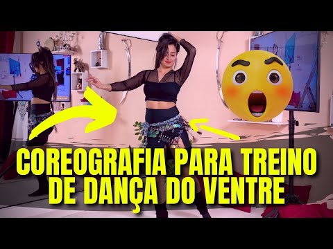 COREOGRAFIA SIMPLES E LINDA - AULA DE DANÇA DO VENTRE - PATRÍCIA CAVALCANTE [ATUALIZADO]