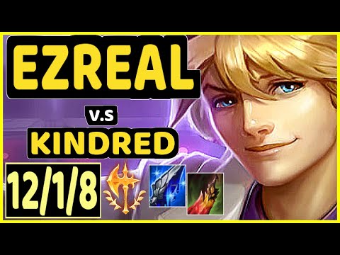 ZVEN (EZREAL) vs KINDRED - 12/1/8 KDA BOTTOM ADC CHALLENGER GAMEPLAY - NA