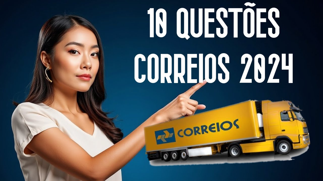 Um leigo respondendo 10 questões de Português CORREIOS 2024 - IBFC