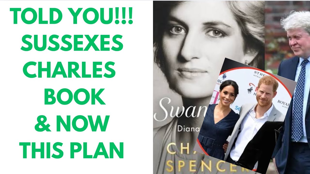 CHARLES THE BOOK & THE SUSSEXES .. TOLD YOU #meghan #meghanmarkle #princessdiana
