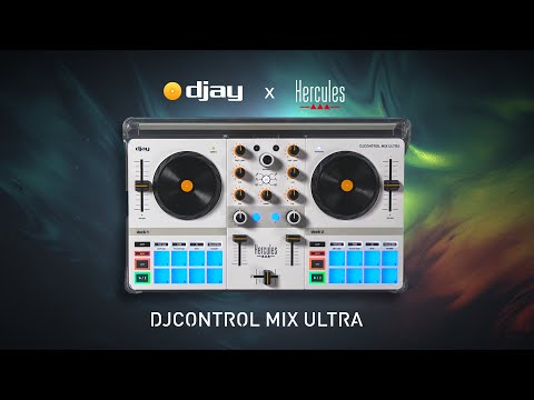 Hercules DJControl Mix Ultra -  Wireless Portable DJ Controller for djay