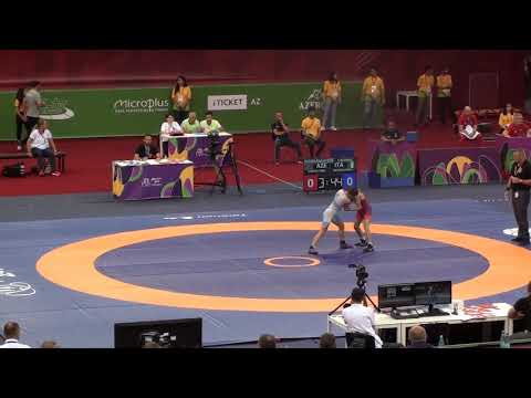 45 kq GR 1/8 final  - Fərid Sadıxlı (AZE) - Andrea Martino (İTA)