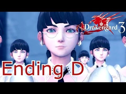 Drakengard 3 (Drag-On Dragoon 3) - "Ending D" Cutscenes {English, Full 1080p HD}