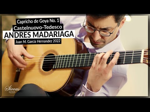 Andres Madariaga plays Capricho de Goya No. 1 by Castelnuovo-Tedesco on a 2022 Juan Garcia Fernandez