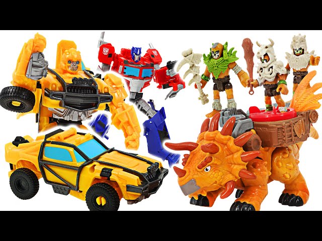 Vídeo relacionado con Transformers Película El Despertar de Las Bestias - Beast Alliance - Beast Combiners Pack Doble - Juguetes Bumblebee - 12,5 cm - Edad: 6+