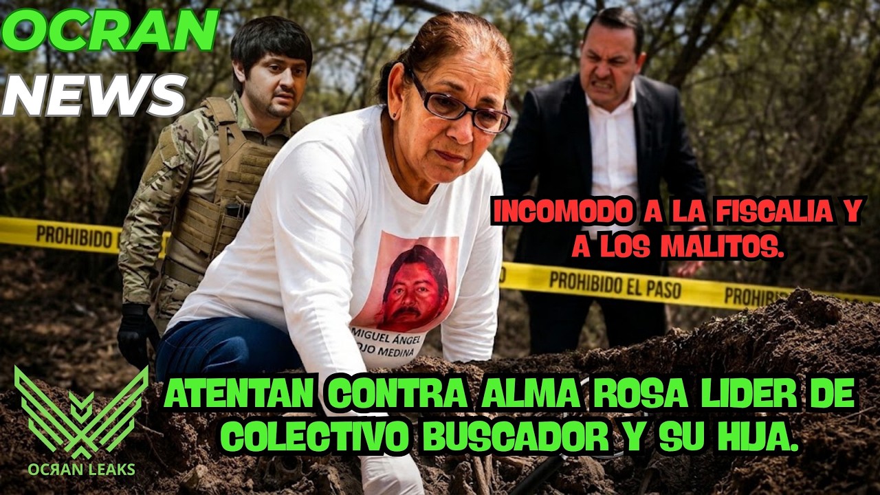 Sin Vergüenzas! Atentan contra la Sra. Alma Rosa lider de Colectivo Buscador. A quien Incomodaba?
