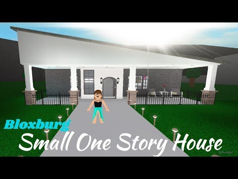 Roblox Welcome To Bloxburg Small One Story House - roblox cabin house tour bloxburg