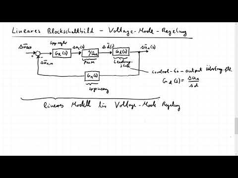 Le_13a - Lineares Blockschaltbild Voltage Mode und Übertragungsfunktionen