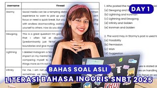Download lagu Bahas Soal ASLI LBE SNBT 2025 Day 1 🇬🇧 mp3