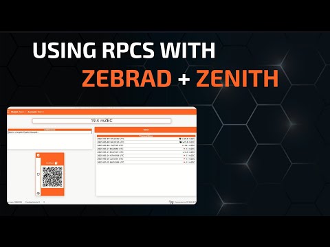 Using RPC's with Zebrad + Zenith