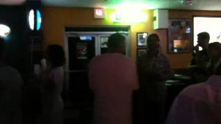 Bryan Lee, Freddie Rebels, Naples, FL. 6-30-12, He had em dancin' in the isles all night