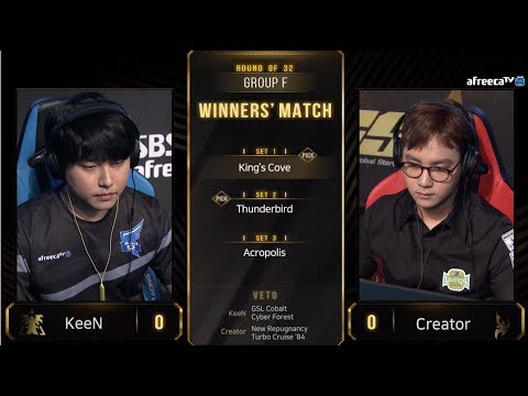 [2019 GSL S3] Ro.32 Group F Match3 Creator vs KeeN