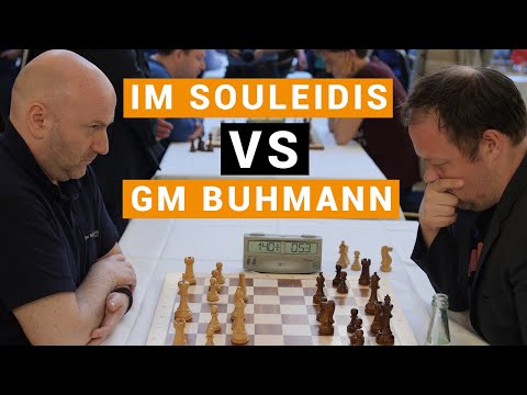 IM Georgios Souleidis vs GM Rainer Buhmann || Attacking Blitz Chess Game