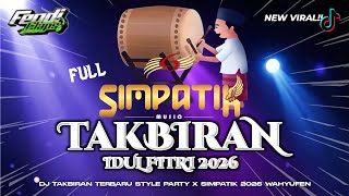 Download lagu DJ TAKBIRAN FULL SIMPATIK MUSIC🔥COCOK BUAT TAKBIR KELILING IDUL FITRI 2026  mp3