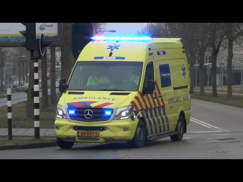 A1, C Miesen Ambulances 05-112 Enschede & 05-155 Almelo in Enschede