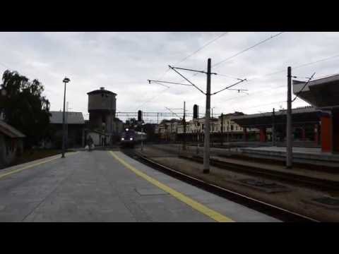 EU07-038 z InterCity 3703 „Siemiradzki” wjeżdża na stację Kraków Główny 09.07.2016