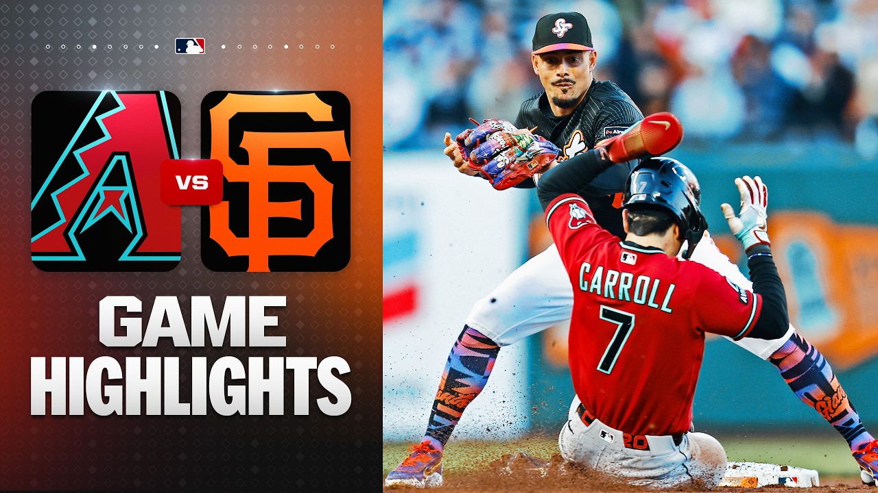 05월27일 애리조나 샌프란시스코 MLB 하이라이트