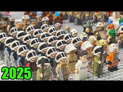 My LEGO Star Wars REBEL ARMY! (2025 Edition)