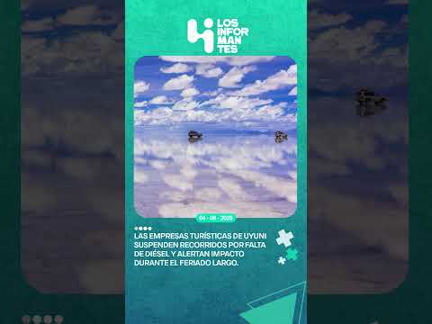 Escasez de diésel golpea al turismo en Uyuni y pone en riesgo recorridos por feriado largo