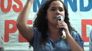 Vereadora Amanda Gurgel: "Estão querendo nos calar"