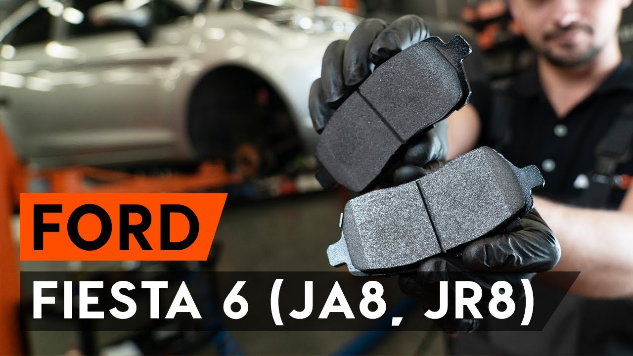 Kako zamenjati avtodel zavorne ploščice spredaj na avtu Ford Fiesta JA8 – vodnik menjave