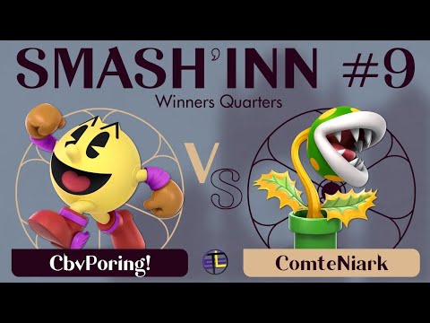 Smash'Inn #9 - CbvPoring! (Pac-Man) vs ComteNiark (Piranha Plant) - Winners Quarters