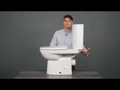 Безободковый унитаз-компакт Geberit Selnova 501.753.00.1 - Распаковка и обзор