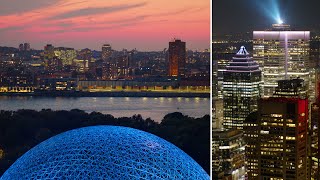 MONTREAL IN 8K | Best Drone shots at Sunrise, Sunset, Dusk & Night | DJI Inspire 3 Drone Pilot