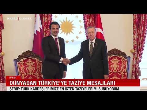 Condolence Messages from the World to Türkiye