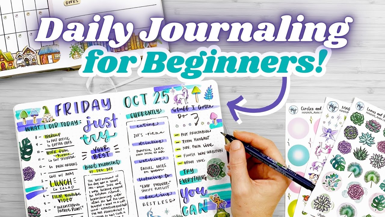Daily Journaling for your Mental Health *Beginner Friendly Ideas*