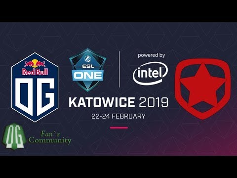 OG vs Gambit - Game 1 - ESL One Katowice 2019 - Group Stage.