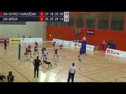 OK Kitro Varaždin - OK Brda, 2. kvalifikacijska utakmica za popunu Superlige 22/23