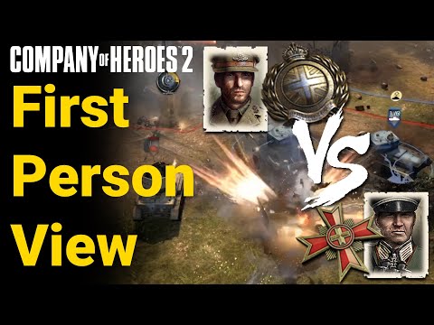 COH2 FPV Royal Artillery vs Storm