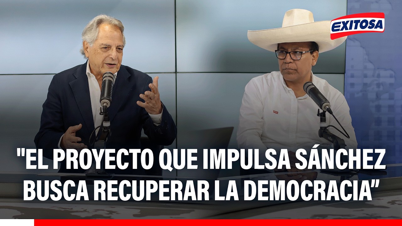 🔴🔵 Manuel Rodríguez Cuadros: "El proyecto que impulsa Sánchez busca recuperar la democracia"