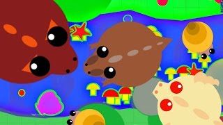 MOPE.IO T-REX ACROSS RIVER *Is It Possible?* RAPID RIVER CHALLENGES / EXOTIC ANIMALS-Mopeio Gameplay