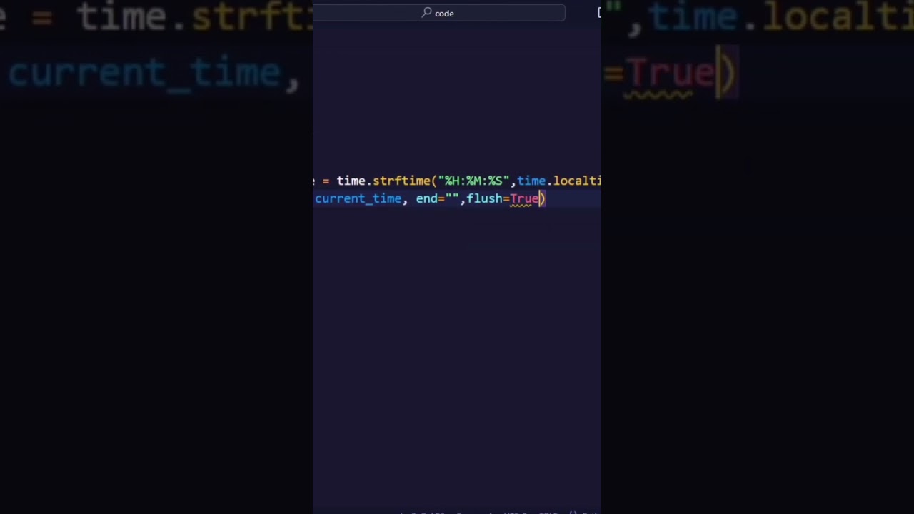 Digital Clock app in 10sec using Python && python for beginners #python