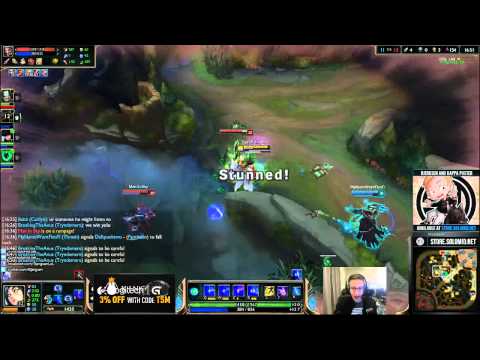 Bjergsen Faces Scripter in Game