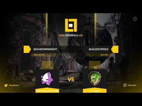 Liga Española de LoL - 1ª División - 4ª Jornada (Phantom Star Gaming vs PKT eSport)