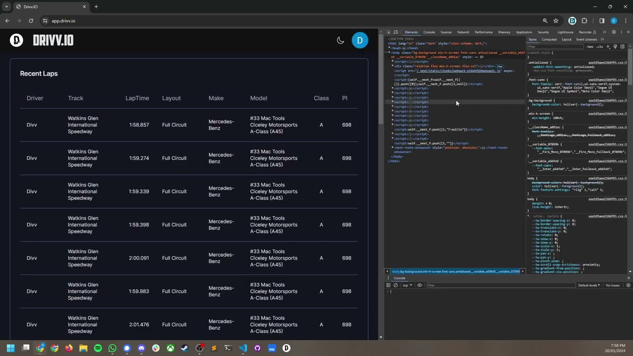 Drivv.IO Web App v0.3.0 - 2024-01-20