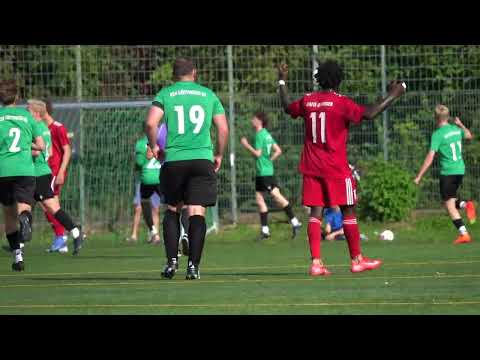 Das 3:2 für den RSV Geismar durch Perczynski gegen Sparta Göttingen