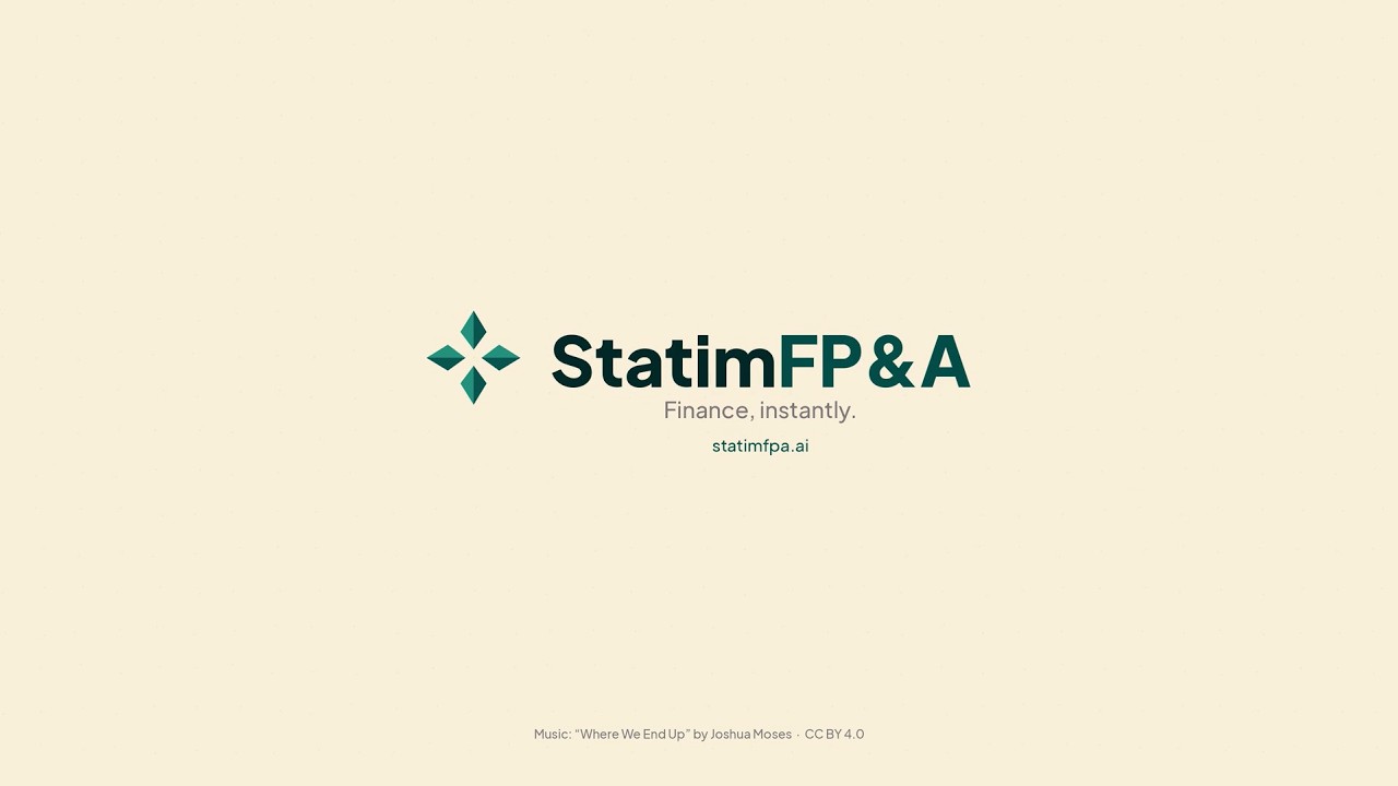 StatimFP&A product demo — trust-scored month-end close