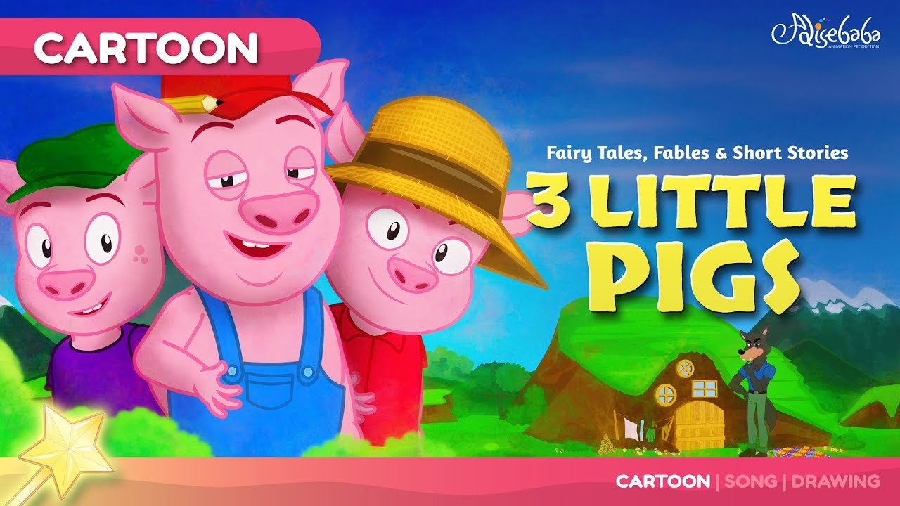 Three Little Pigs ( 3 Little Pigs ) | Bedtime Stories for Kids
