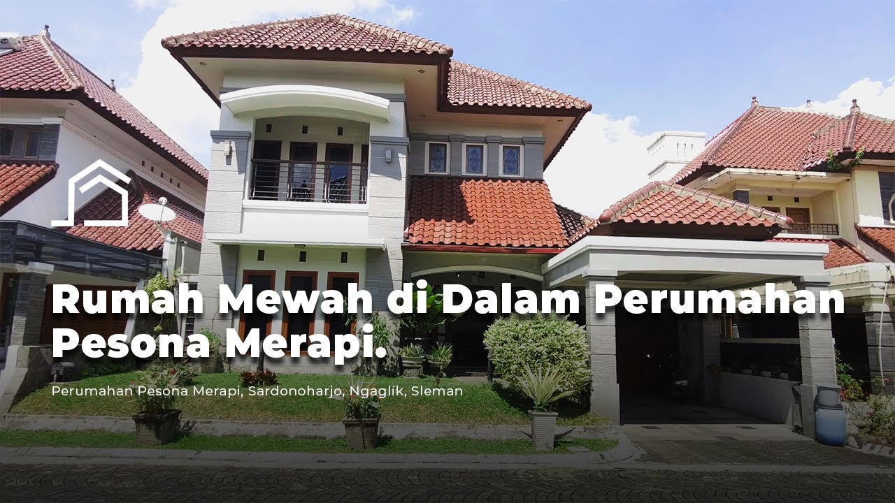 Rumah Mewah di Dalam Perumahan Pesona Merapi Ngaglik Sleman