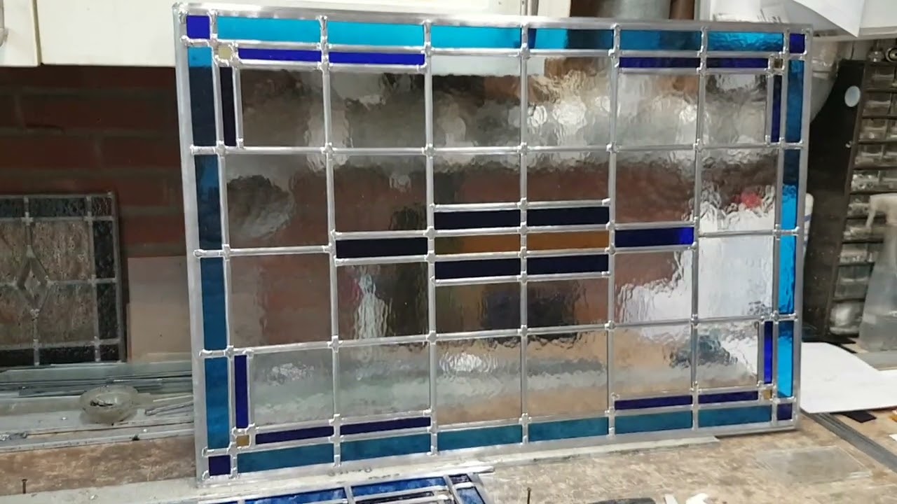 Glas in Lood maken / Making Stained Glass