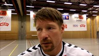 preview picture of video 'Johnny Jensen etter kampen Nøtterøy vs Bækkelaget'