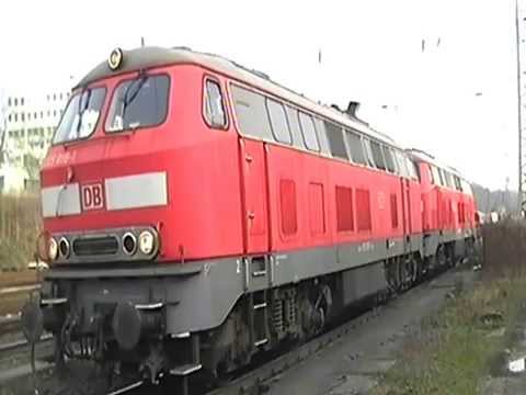 Br. 225 Motorstart zweier verschiedenener Motorvarianten